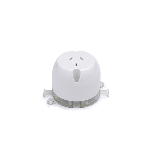 Surface Socket Plug Base 10A Electrical Outlet for Downlight Fan Sockets