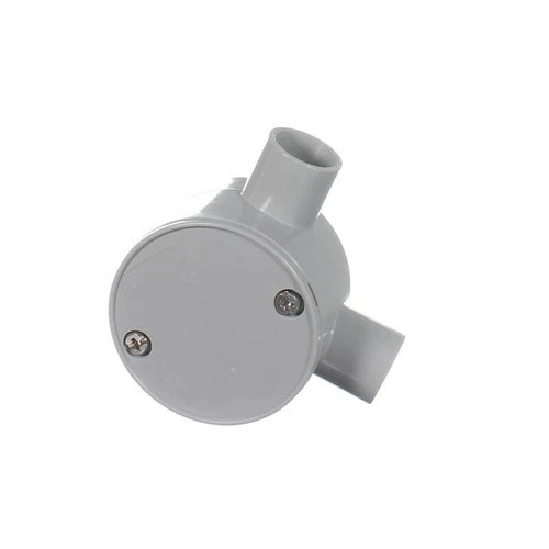 Junction Box 20mm 2 Way Right Angle - 10 Pack - image 1