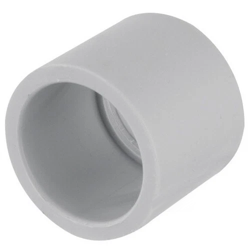 Grey PVC conduit reducer, 25 mm to 20 mm, pack of 10